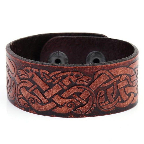 Bracelet Cuir Viking