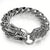 Bracelet dragon argent