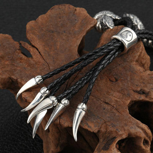 Bracelet Dragon Cuir