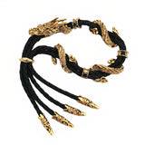 Bracelet dragon dorée