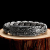 Bracelet Dragon En Argent