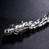 Bracelet dragon homme argent