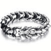 Bracelet dragon homme argent