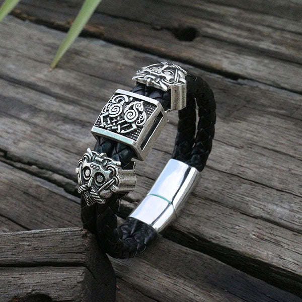 Bracelet Dragon Homme Motif Celtique