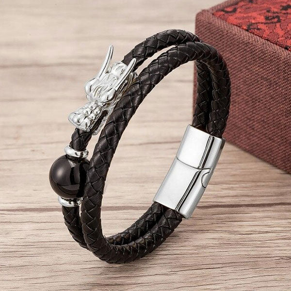 Bracelet dragon naturel