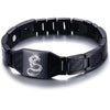Bracelet Dragon Noir Homme