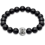 Bracelet Dragon Onyx Noir