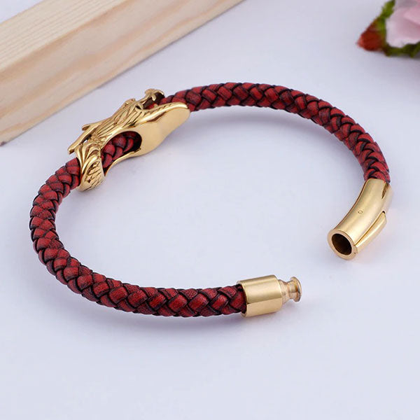Bracelet dragon ouroboros