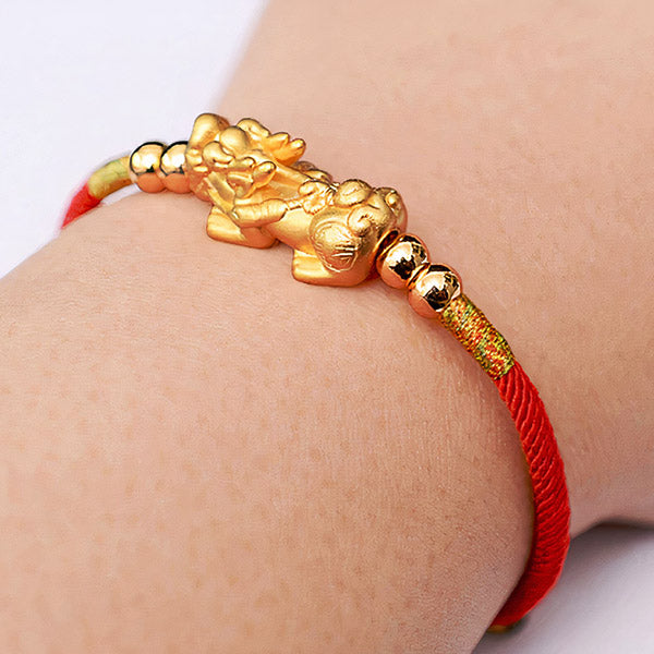 bracelet dragon pixiu ajustable