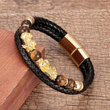 Bracelet dragon pixiu porte-bonheur