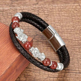 Bracelet dragon pixiu porte-bonheur