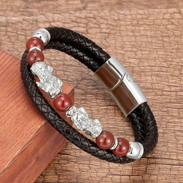 Bracelet dragon pixiu porte-bonheur