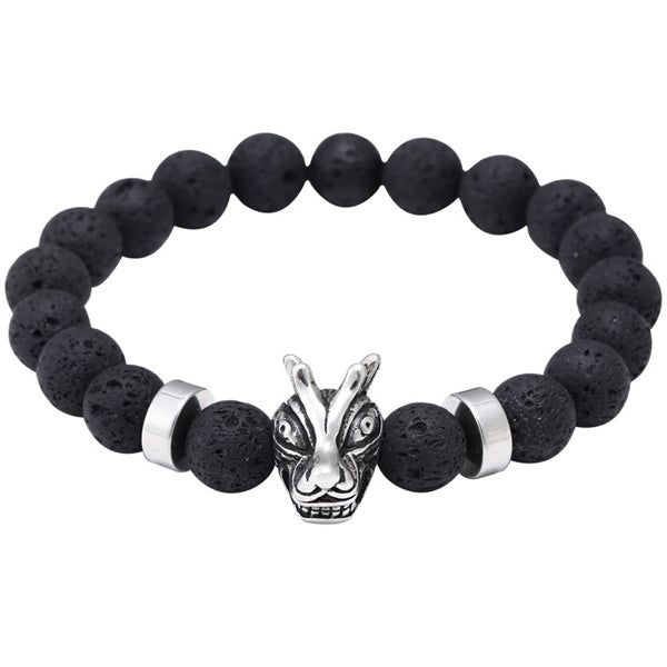 Bracelet Pierre Volcanique