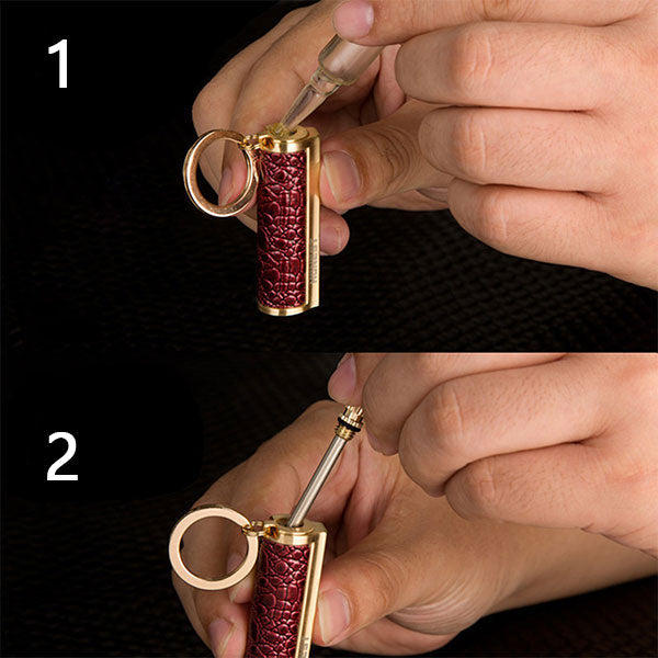 Briquet Dragon Allumette Gold