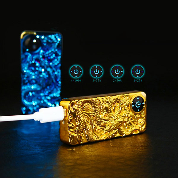Briquet Dragon Arc Électrique