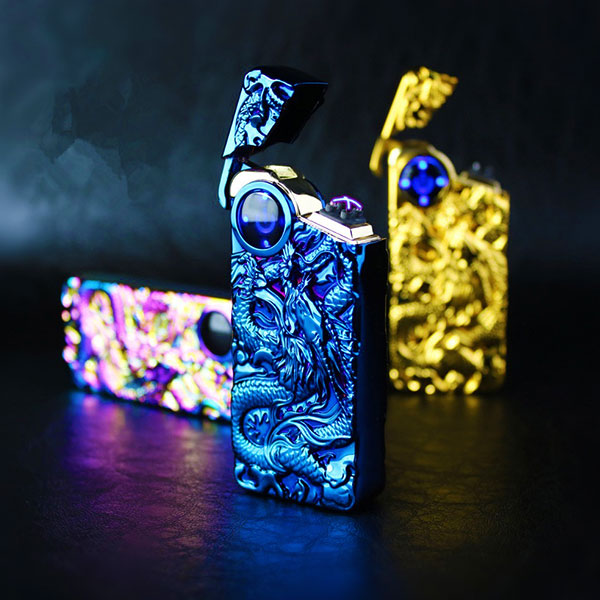 Briquet Dragon Arc Électrique
