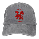 Casquette Dragon Noir Aux Yeux Rouges
