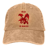 Casquette Dragon Noir Aux Yeux Rouges
