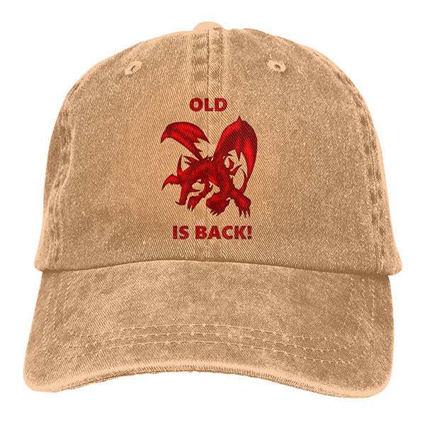 Casquette Dragon Noir Aux Yeux Rouges