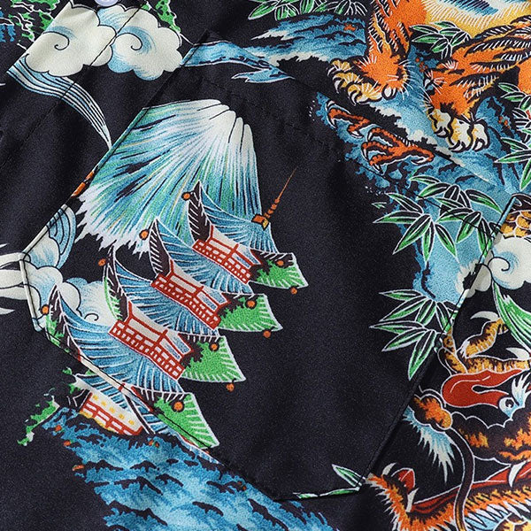 Chemise Dragon Asiatique