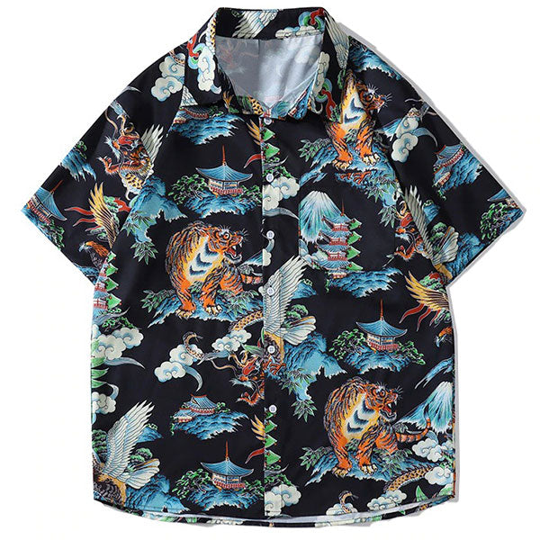 Chemise Asiatique Homme