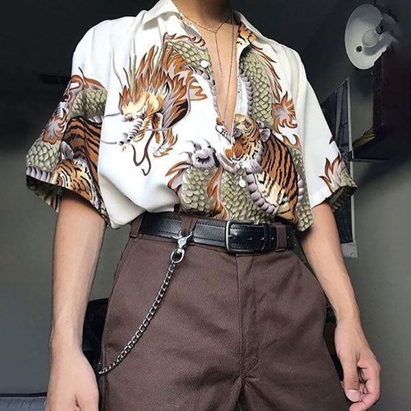 Chemise Avec Tigre