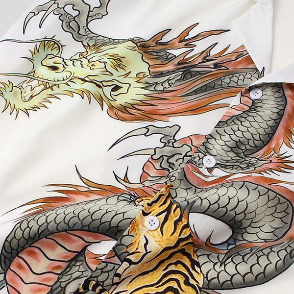Chemise Dragon Tigre Sacré