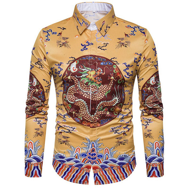 Chemise dragon catalan