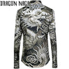 Chemise Dragon gris