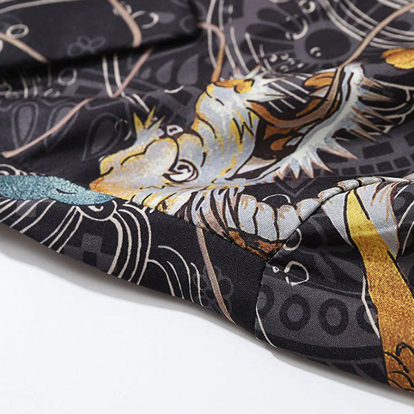 Chemise Dragon Japonais Hawaïenne