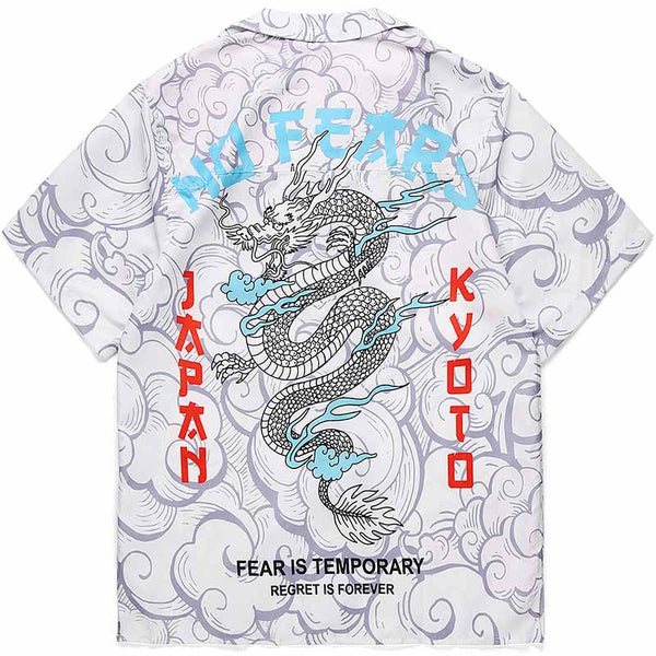 Chemise dragon nuage