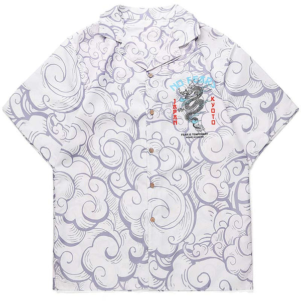 Chemise dragon nuage