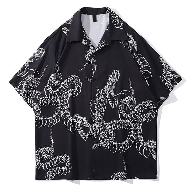 Chemise Dragon Squelette