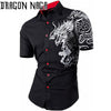 Chemise à Manches Courtes Dragon