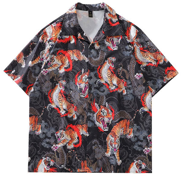 Chemise Motif Tigre