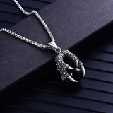 Collier Dragon Acier