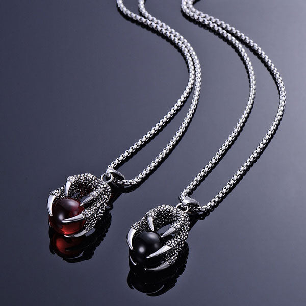 Collier Dragon Acier
