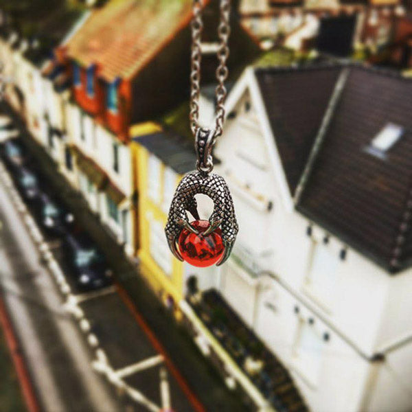 Collier Dragon Acier