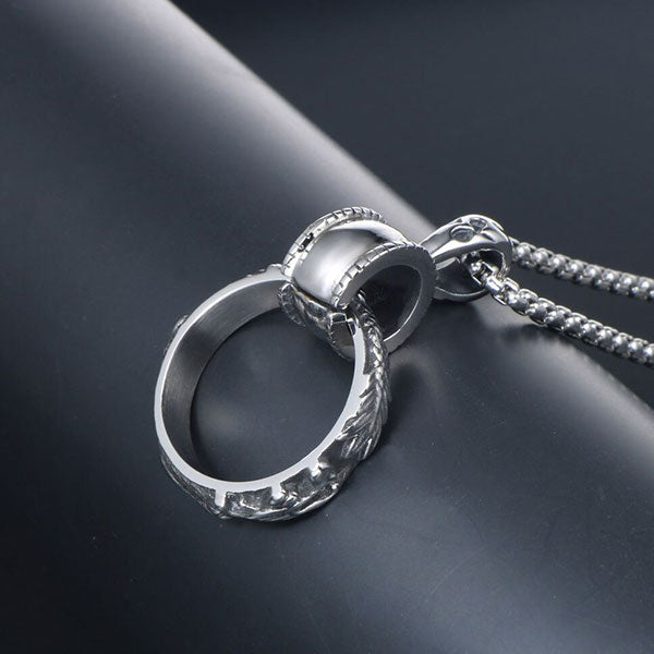 Collier Dragon Anneau