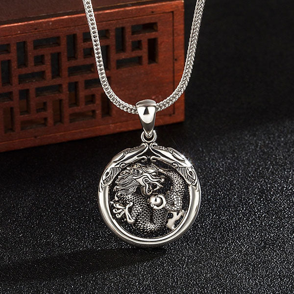 Collier Dragon Antique