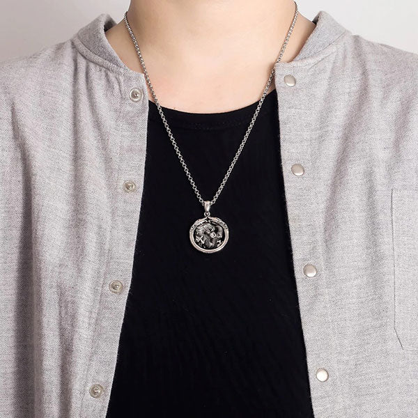 Collier Dragon Antique