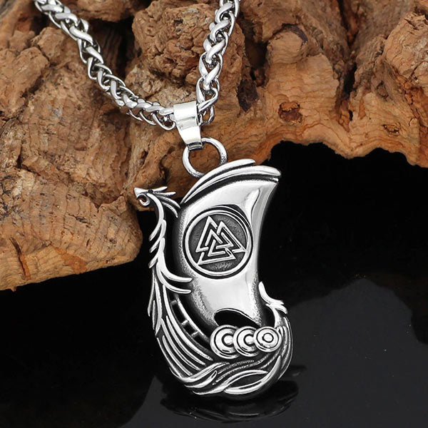 Collier Dragon Bateau Viking