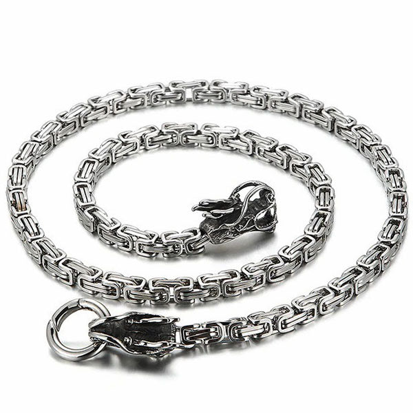 Collier Dragon Deux Frères