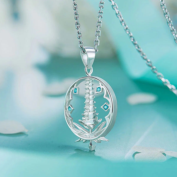 Collier dragon epee originale