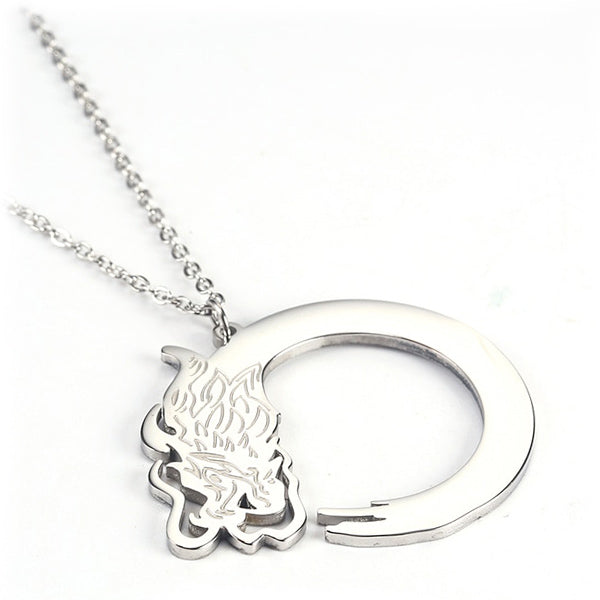 Collier dragon femme