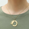 Collier dragon femme