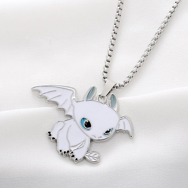 Collier dragon furie eclair