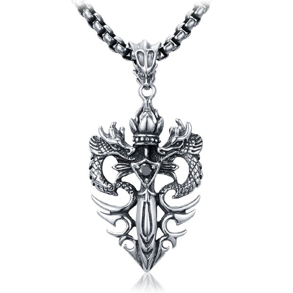 Collier Dragon Glaive Royal