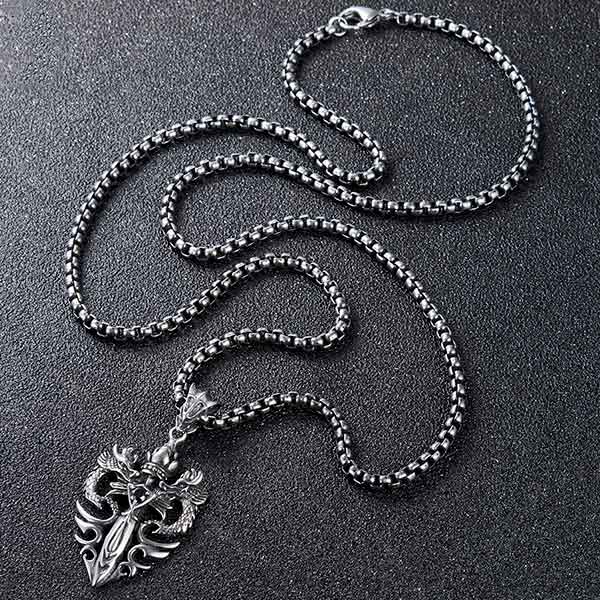 Collier Dragon Glaive Royal
