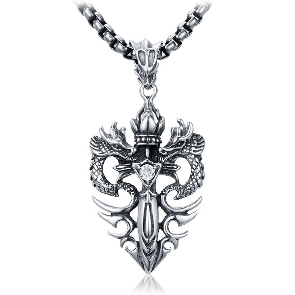 Collier Dragon Glaive Royal